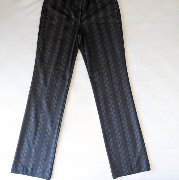 Worthington Modern Fit Straight Leg Trouser Pants with Stripes Women's Size 8 - Picture 8 of 11